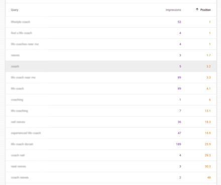 What are my search rankings please? Wordpress SEO Expert